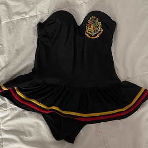 Hot Topic Hogwarts Logo Swim Suit